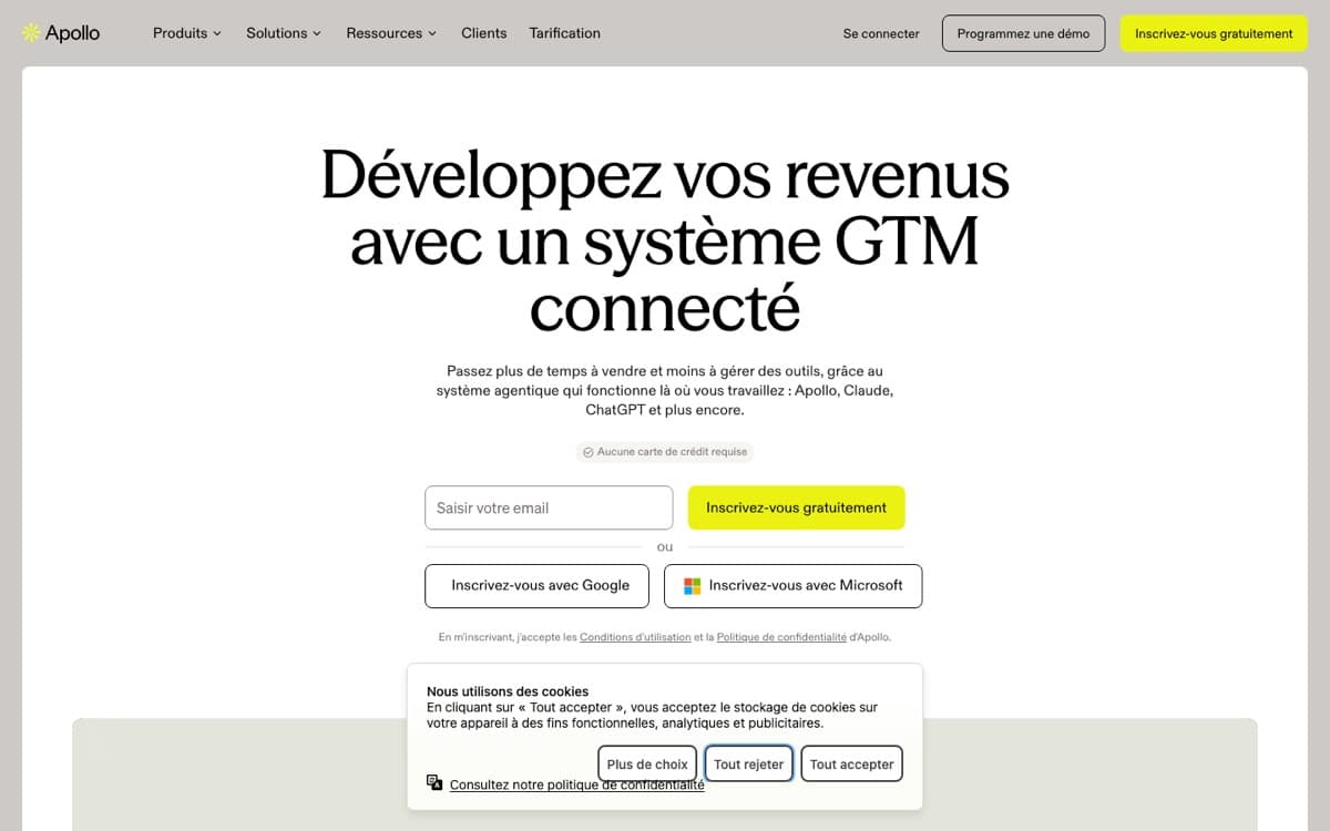 Site apollo.io