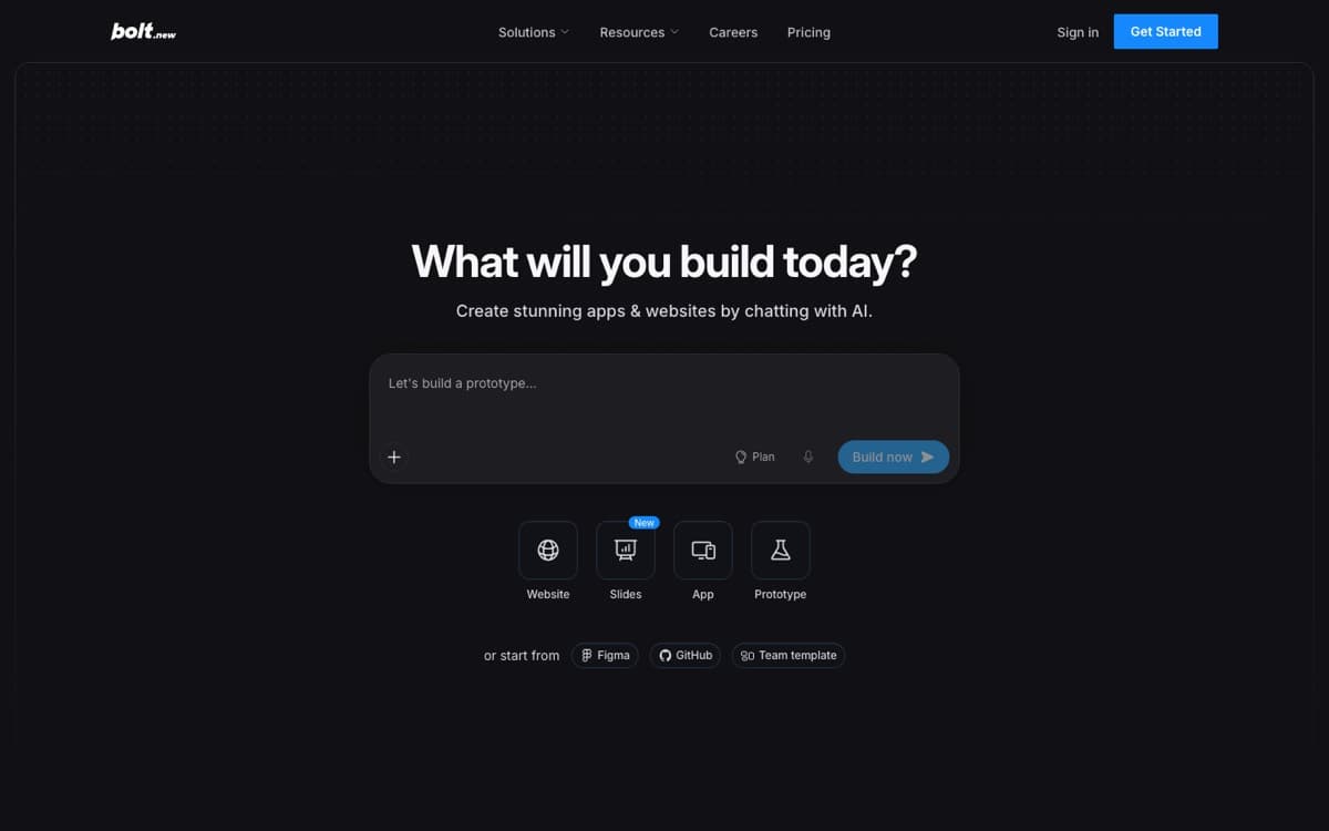 Site bolt.new
