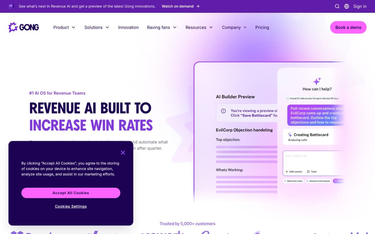 Site gong.io