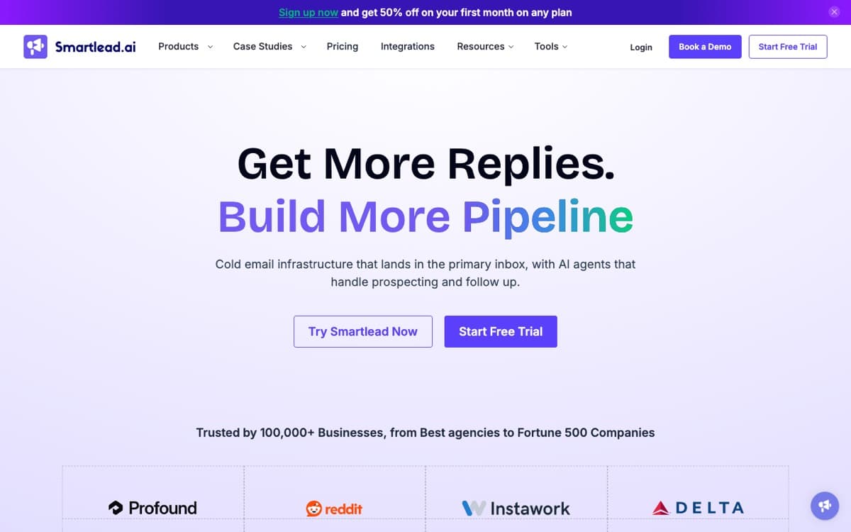 Site smartlead.ai