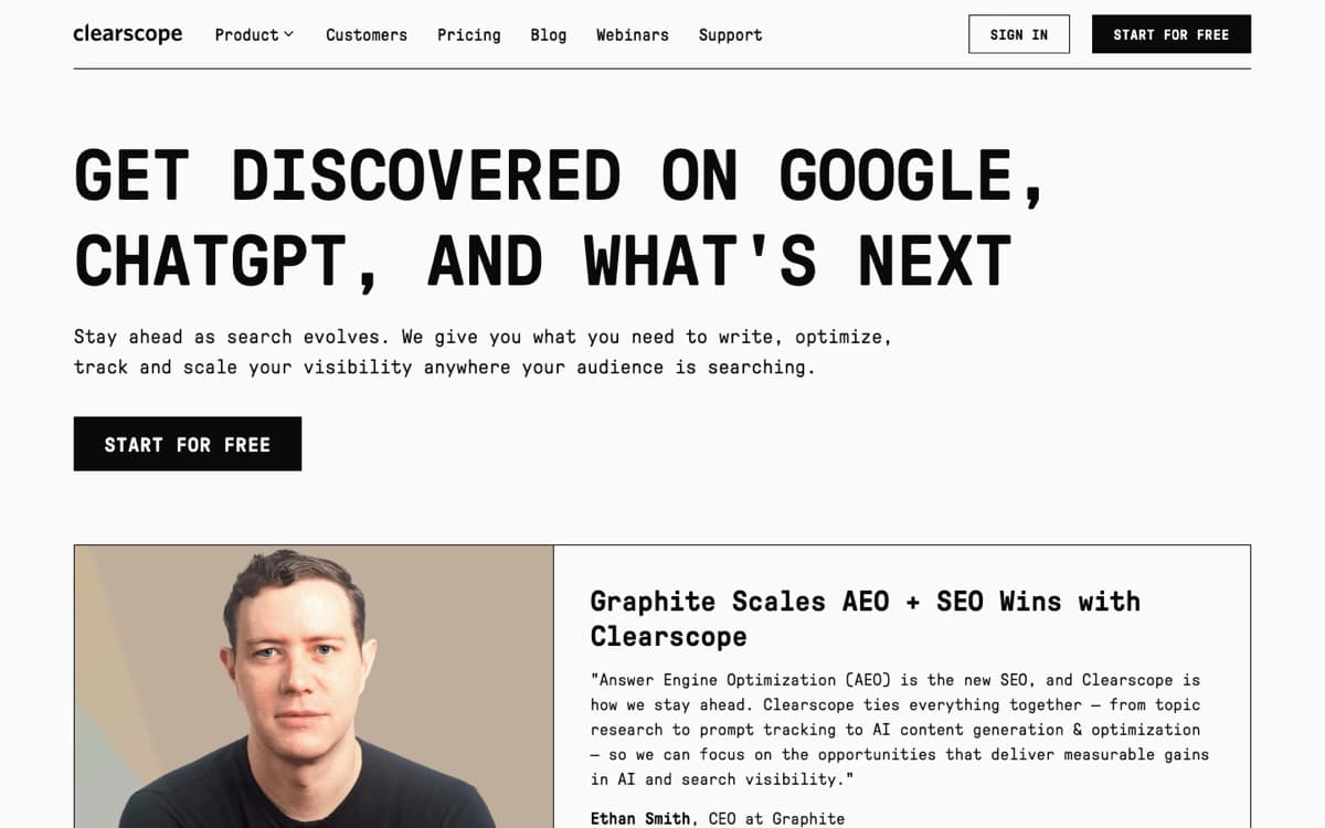 Site clearscope.io
