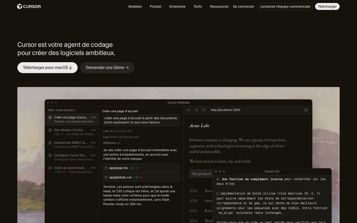 Site cursor.com