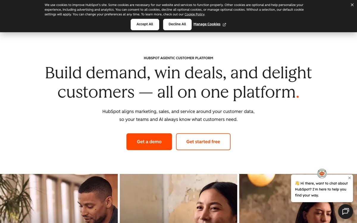 Site hubspot.com