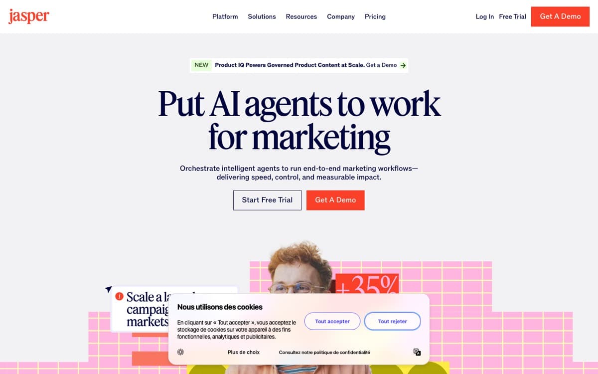 Site jasper.ai