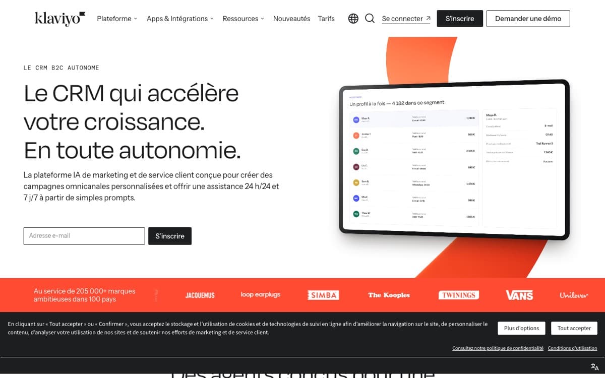 Site klaviyo.com