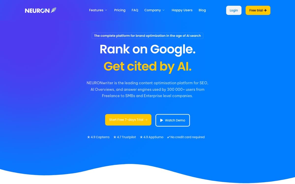 Site neuronwriter.com