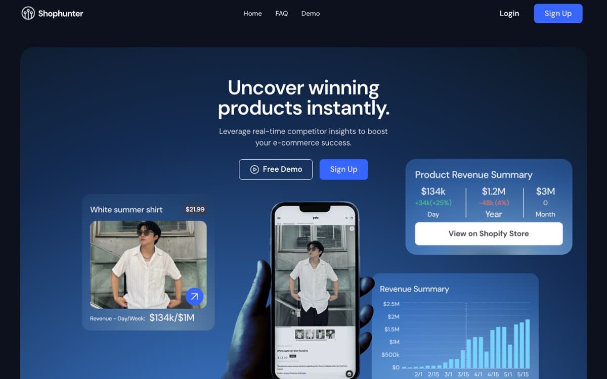 Site shophunter.io