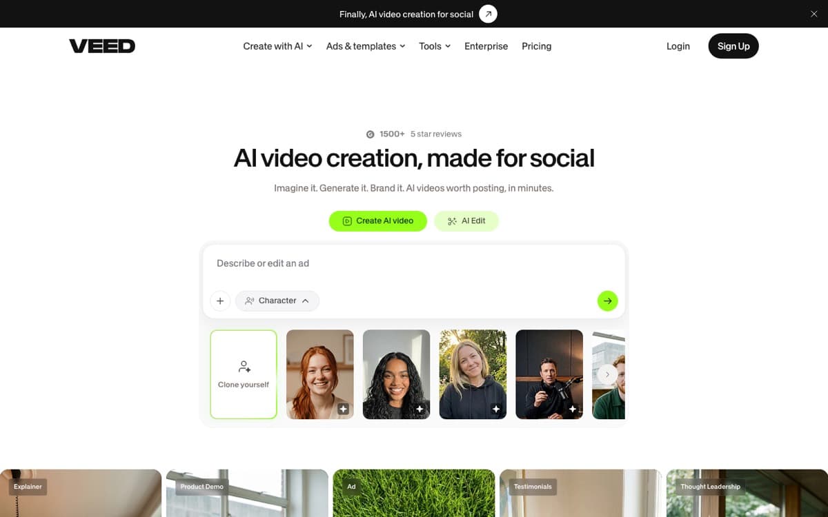 Site veed.io