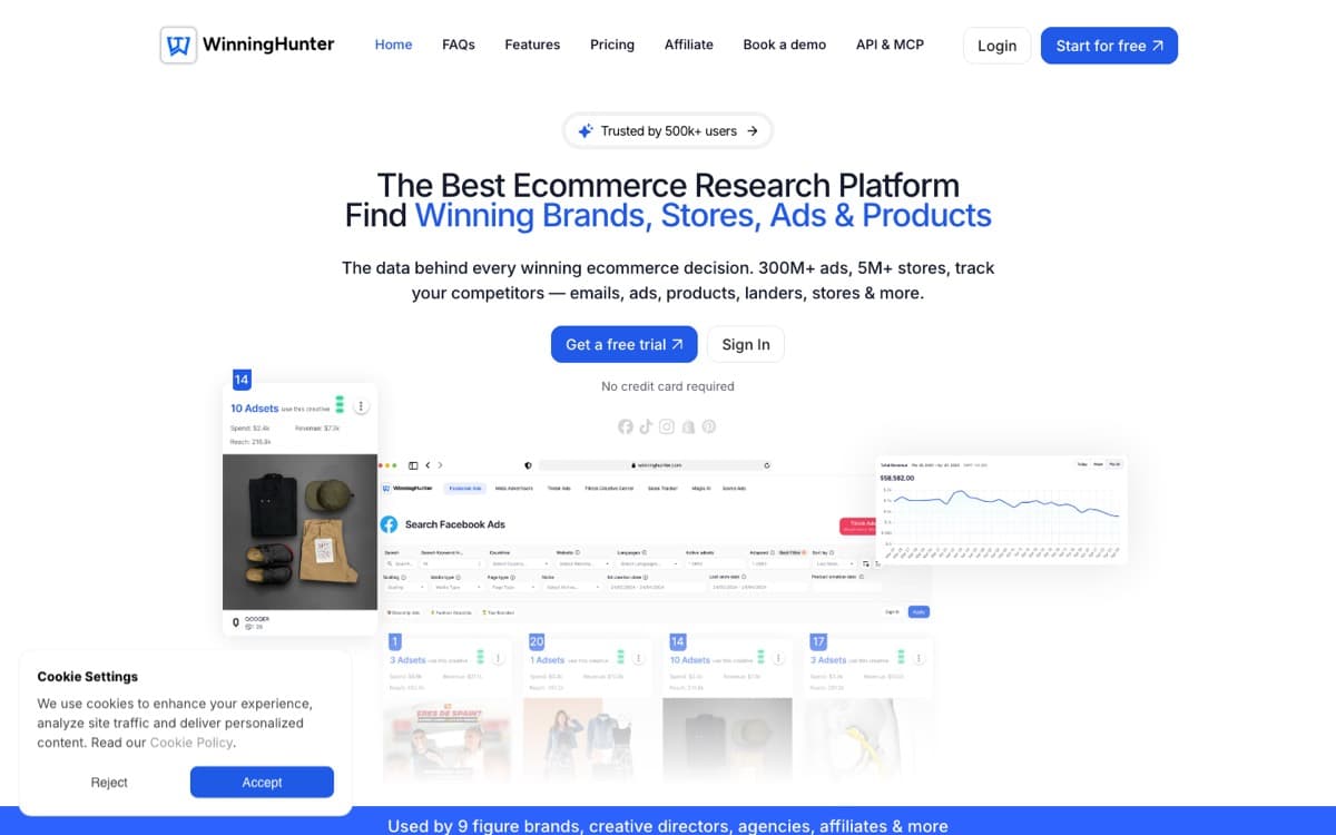 Site winninghunter.com